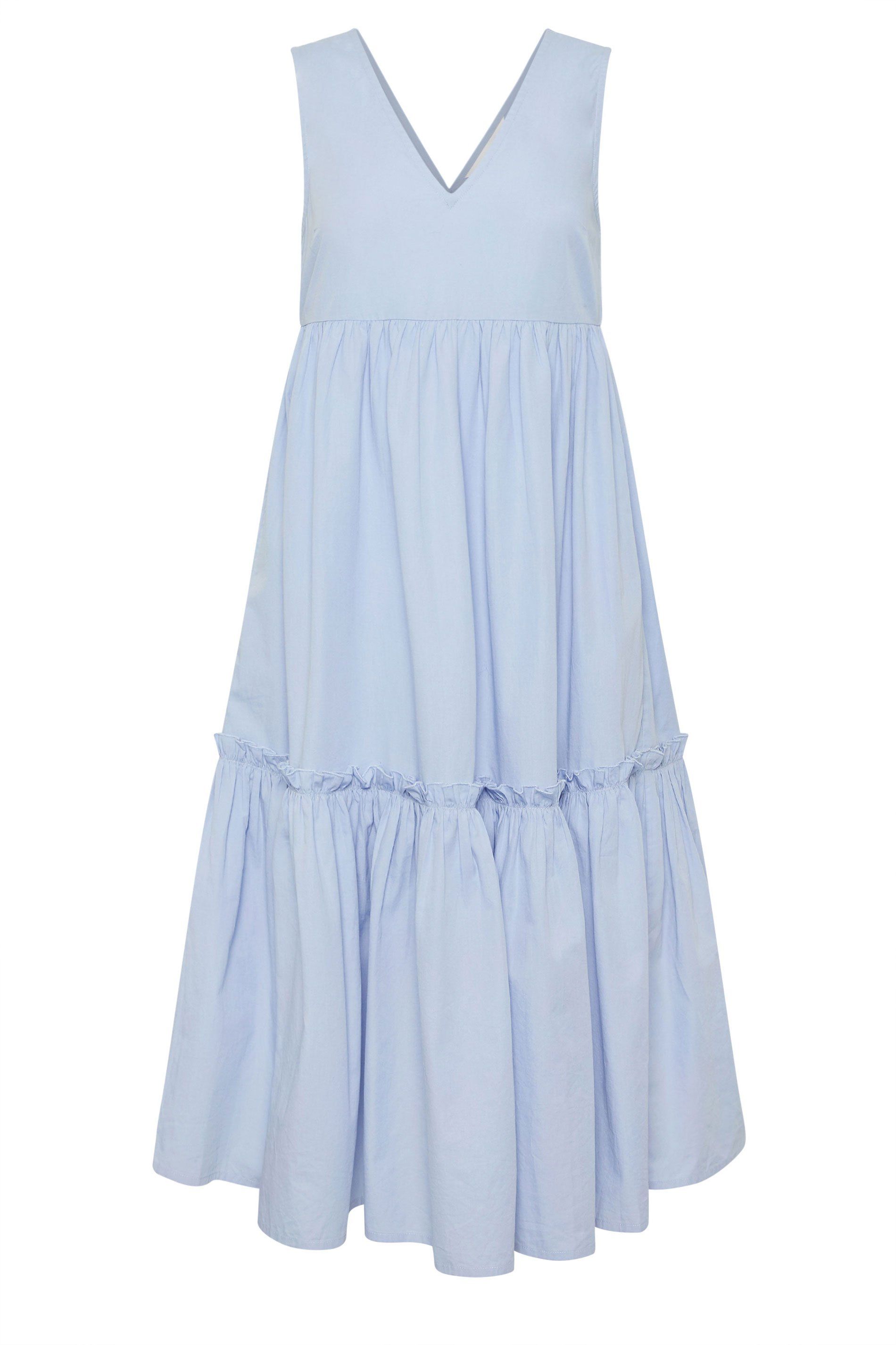 PixieGirl Petite Frill Tiered Midi Dress