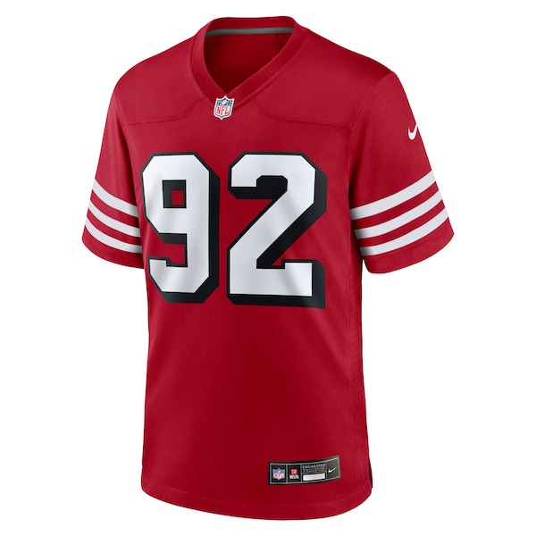 Chase Young San Francisco 49ers Nike Alternate Game Jersey - Scarlet