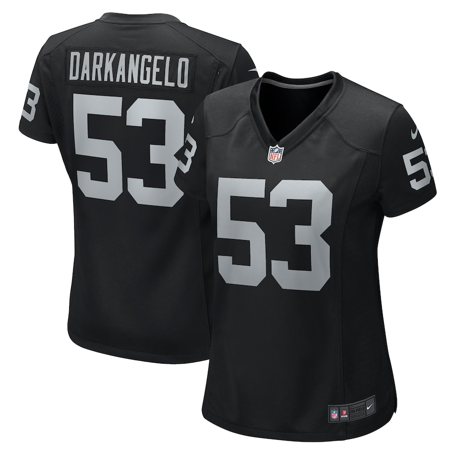 Isaac Darkangelo Las Vegas Raiders Nike Women's Team Game Jersey -  Black