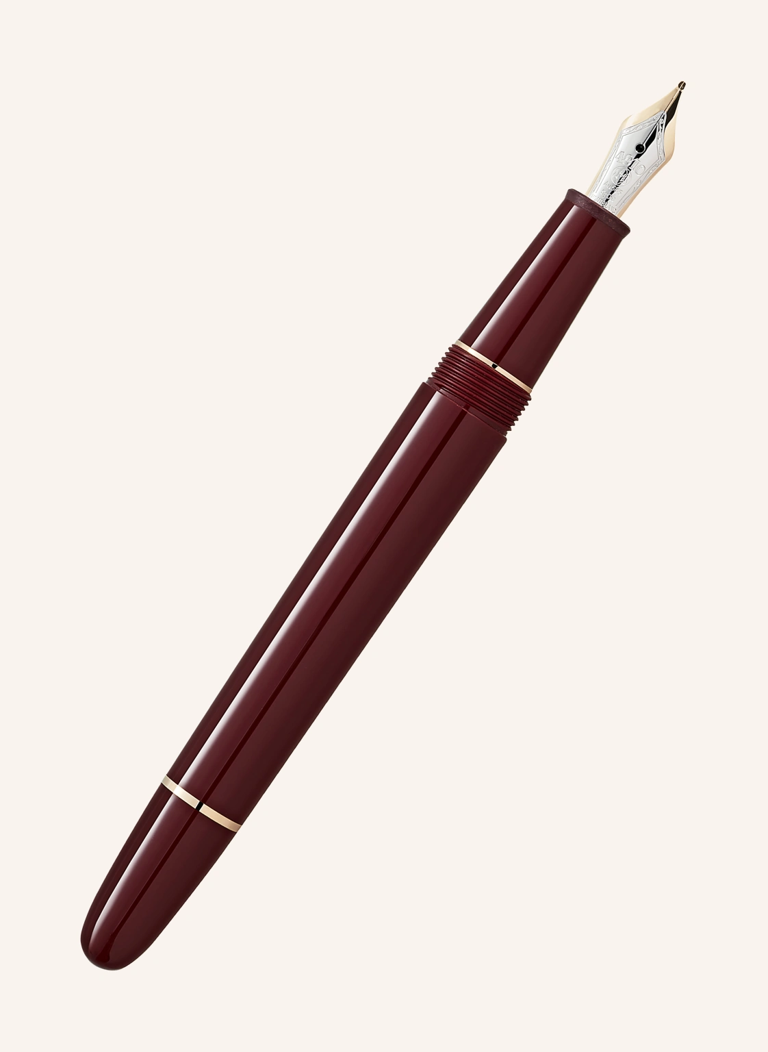 MONTBLANC Füllfederhalter MEISTERSTÜCK BURGUNDY RED CLASSIQUE