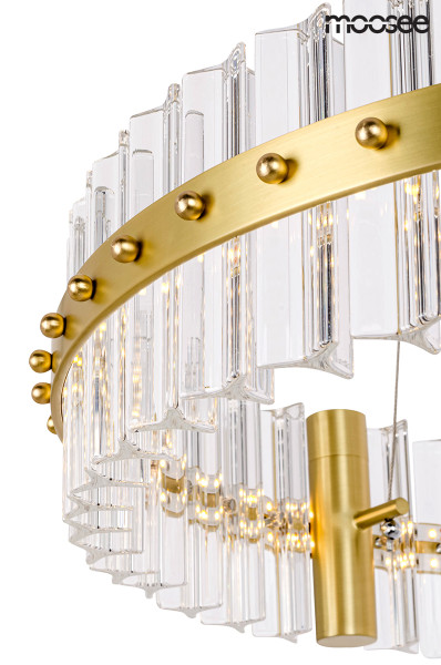 MOOSEE lampa wisząca SATURNUS 47 złota - LED