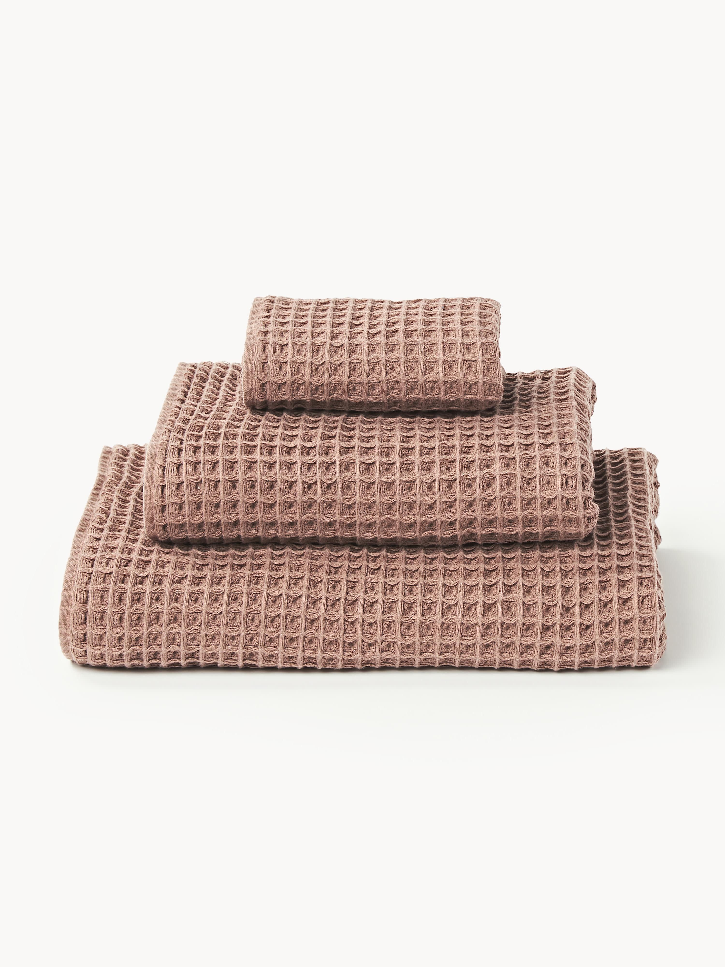 Handtuch-Set Ines mit Waffelstruktur, in verschiedenen Setgrößen