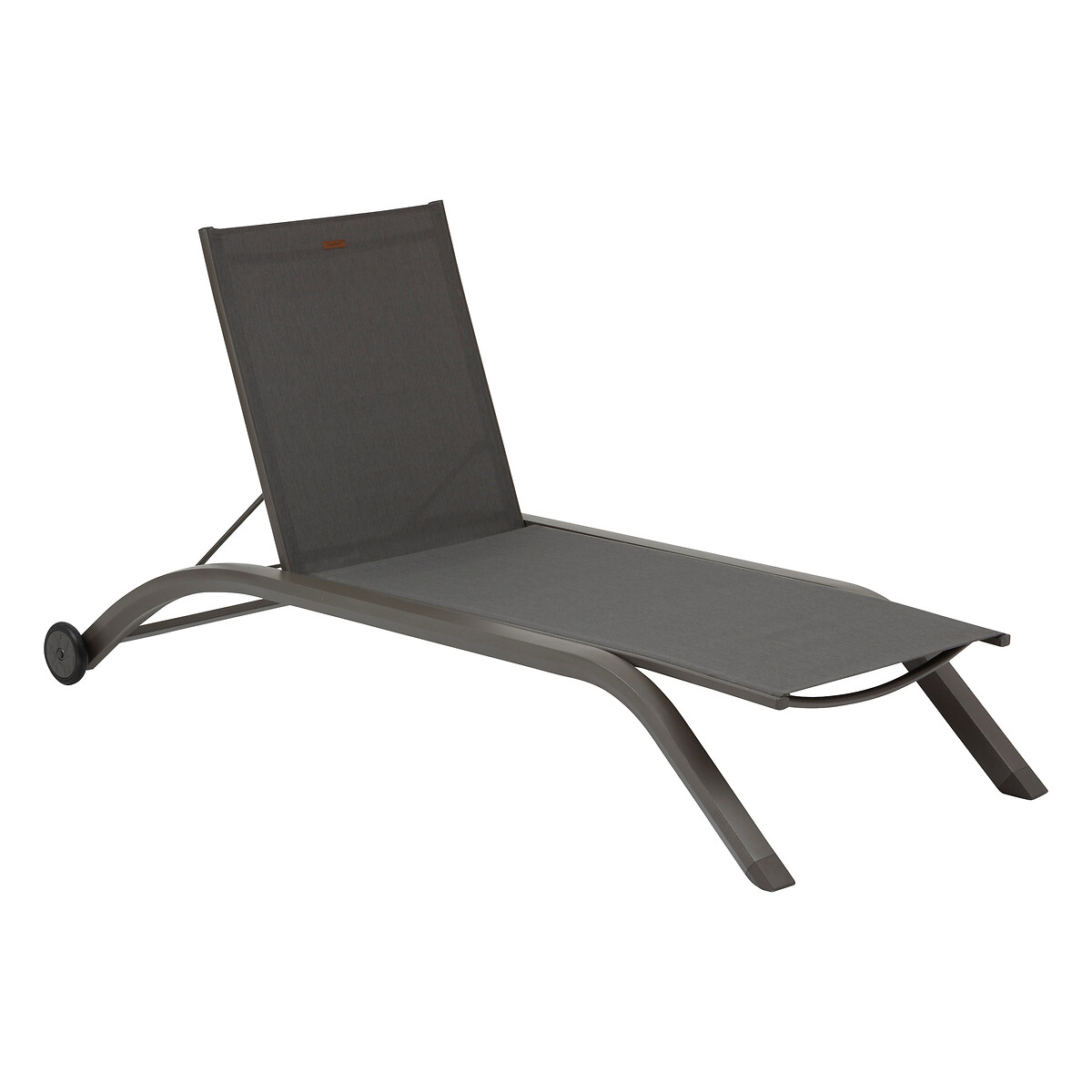 Espreguiçadeira JIMANI cinza antracite e graphite