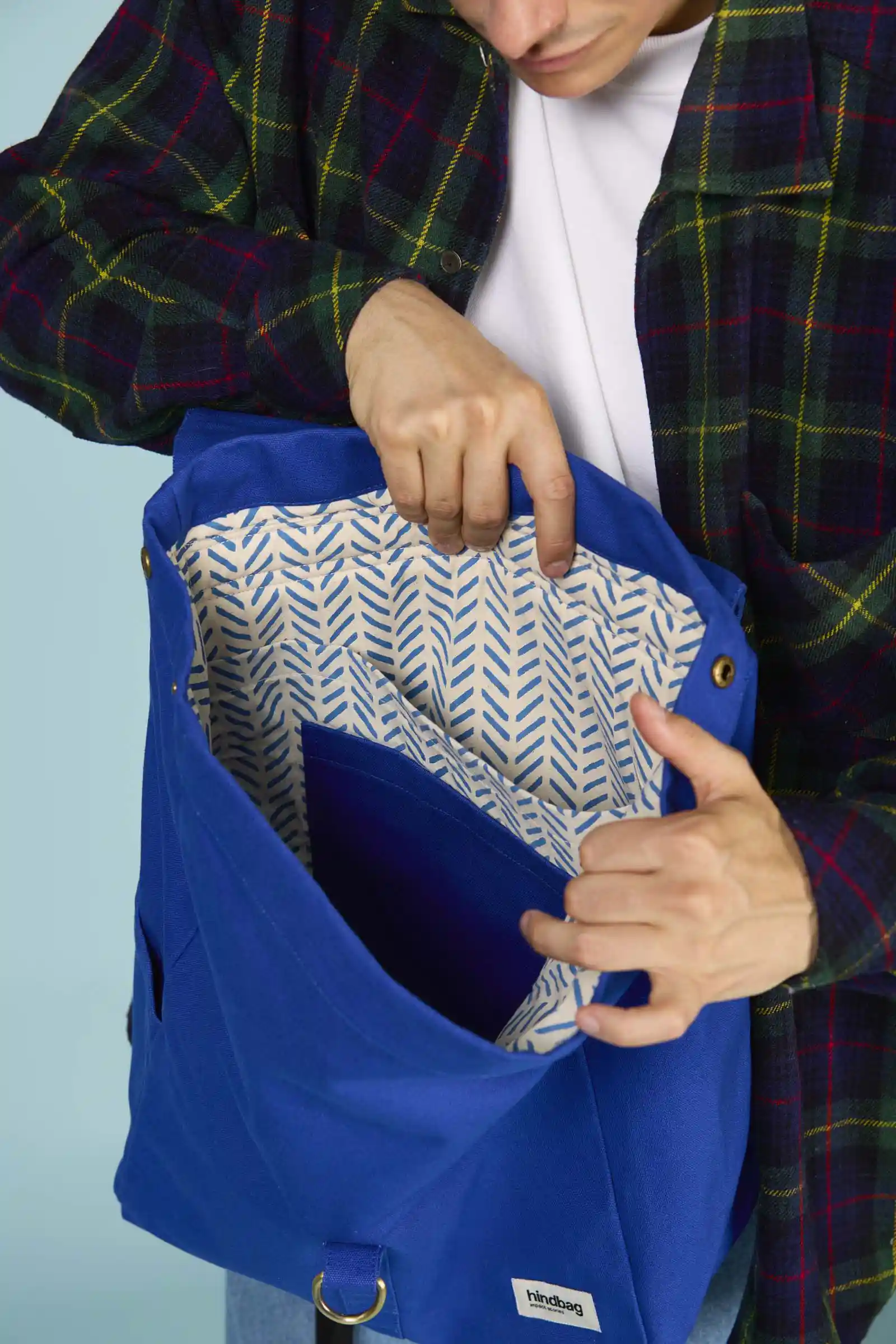 Sac à dos Guillaume Bleu électrique