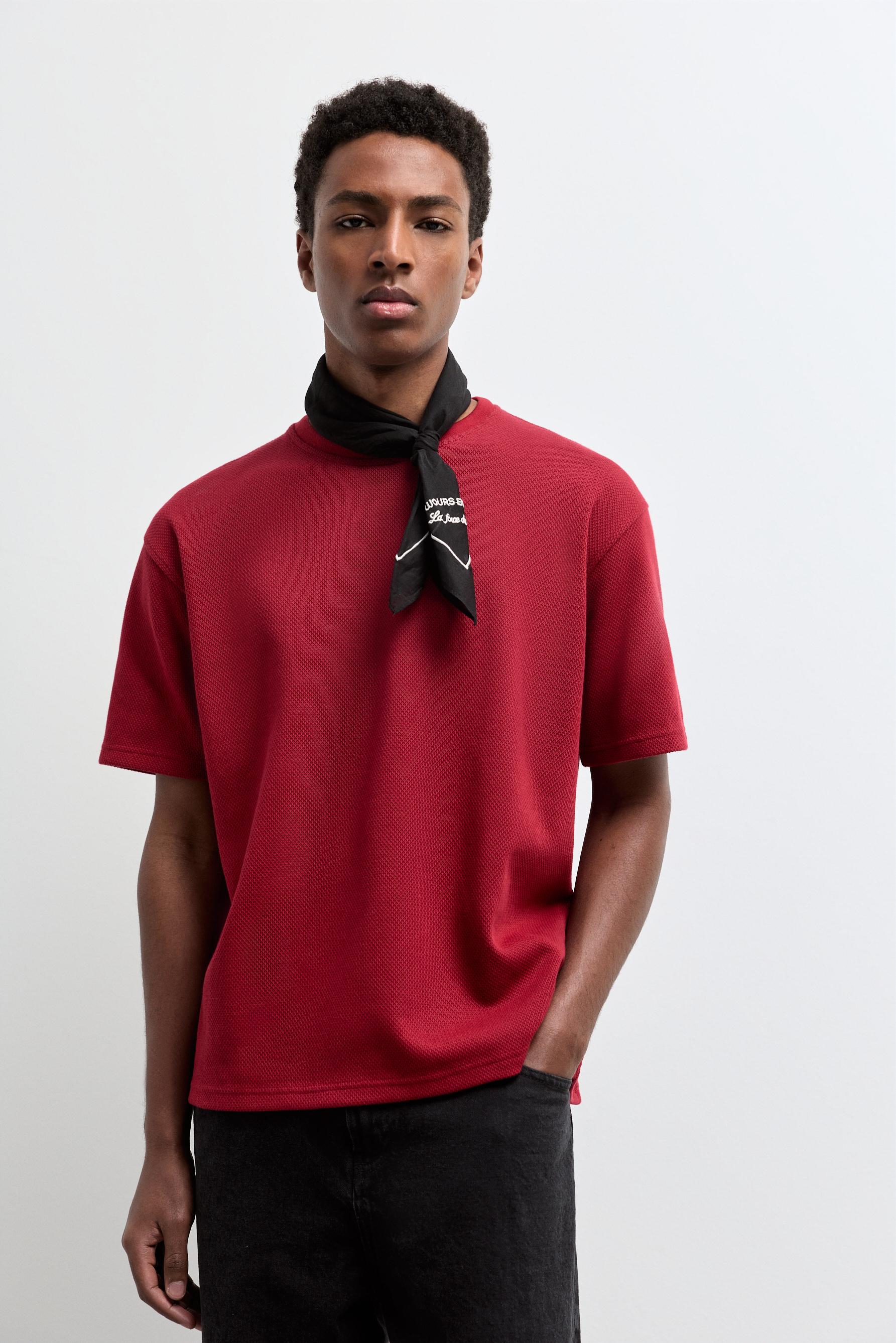 Camiseta textura