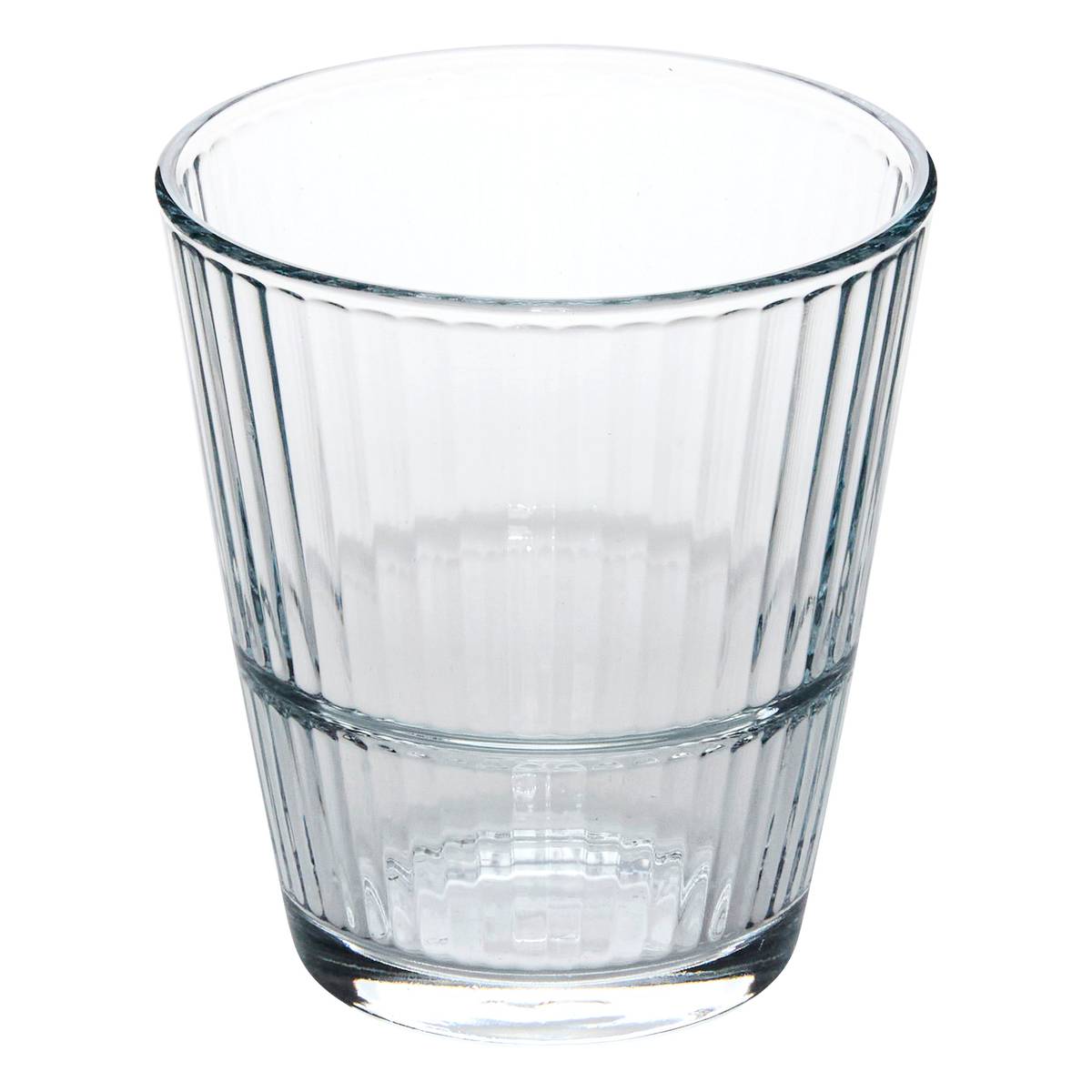 6 low tumblers "Lin'Eau" Glass, 290 ml, Transparent