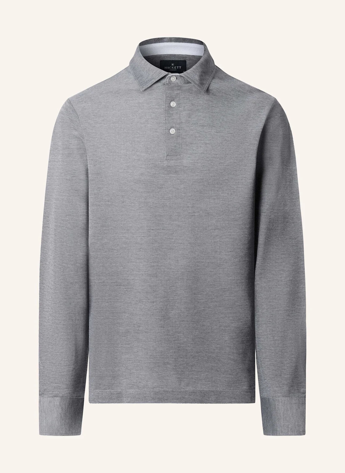 HACKETT LONDON Poloshirt OXFORD PIQUE POLO LS