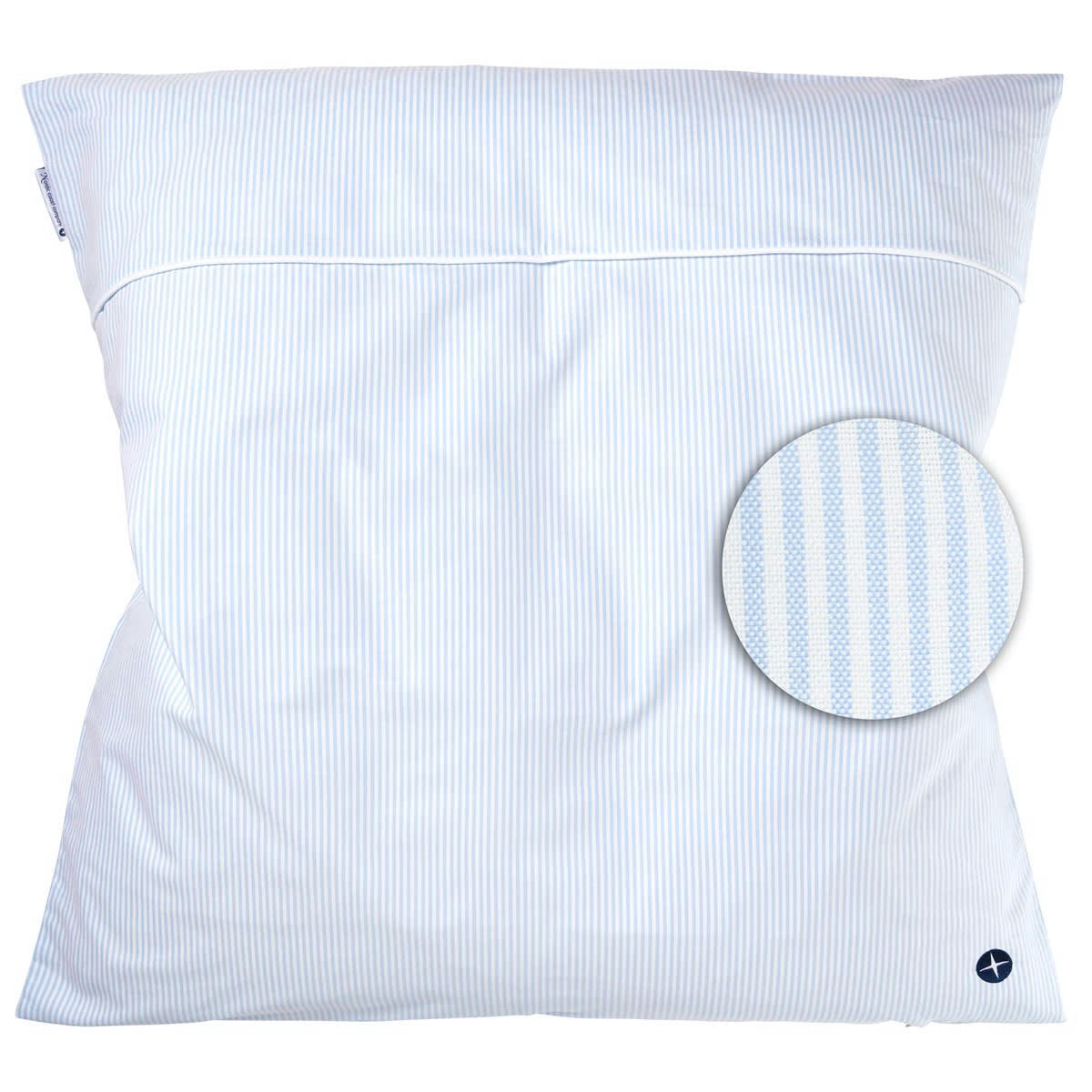 - Housse de couette bébé coton bleu 80x80 cm