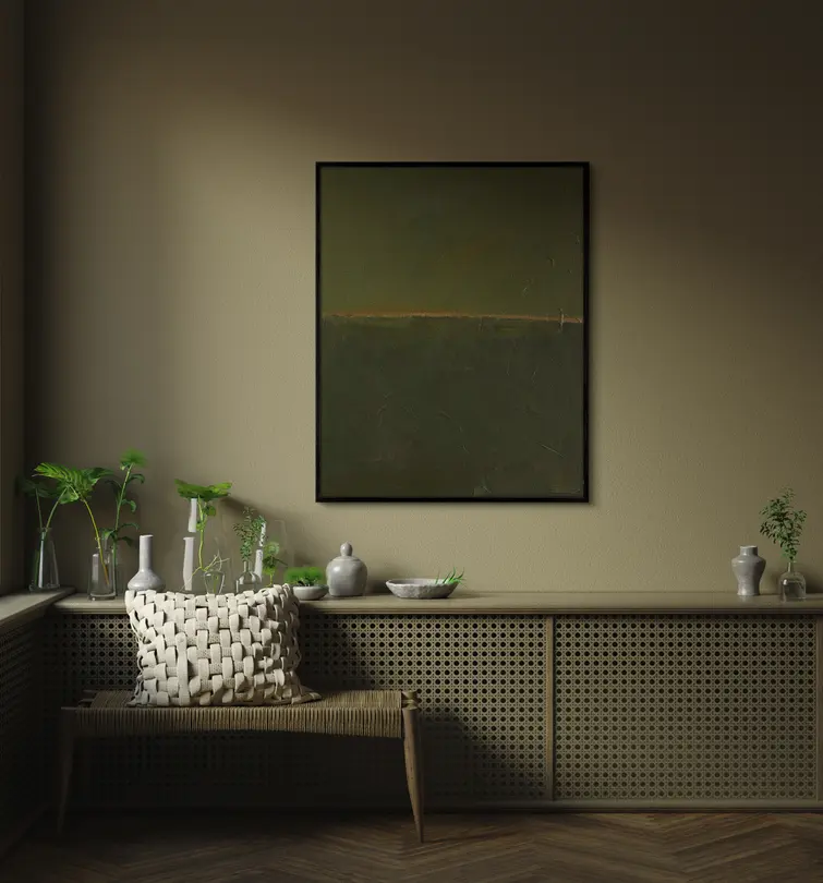 Bild mit Rahmen Design Painting