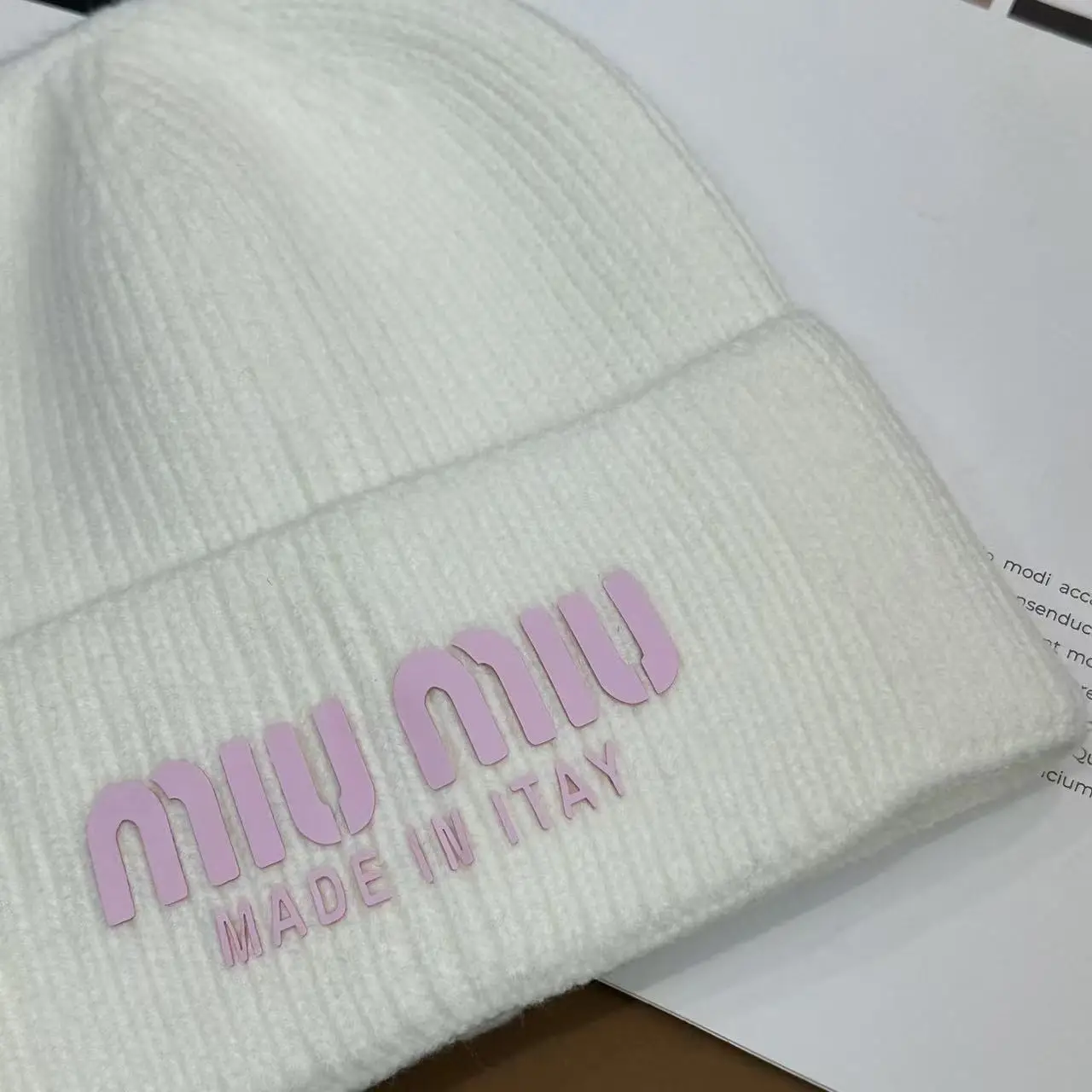 Miu Miu Knitted beanie