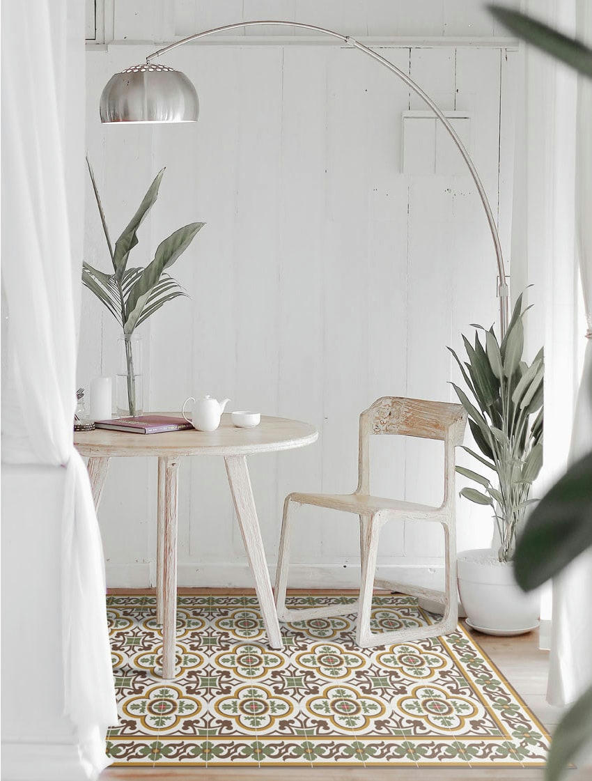 BARCELONE - Tapis en vinyle Claris multicolour 60x120