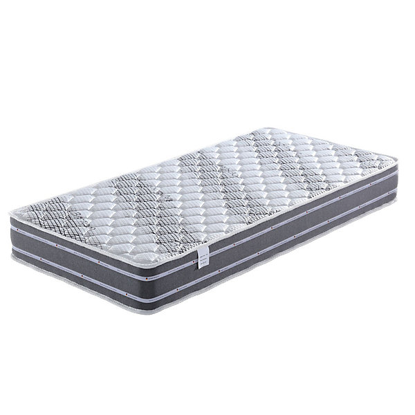 Lot de 2 MaxiMatelas Tissu Bambou - Hauteur 24 cm - Soutien Ferme -(2x70x190)