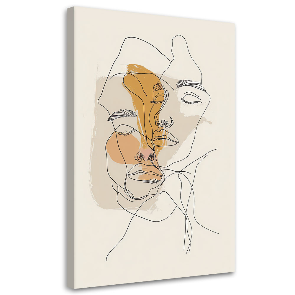 Feeby Obraz, Minimalistyczne kontury 40x60