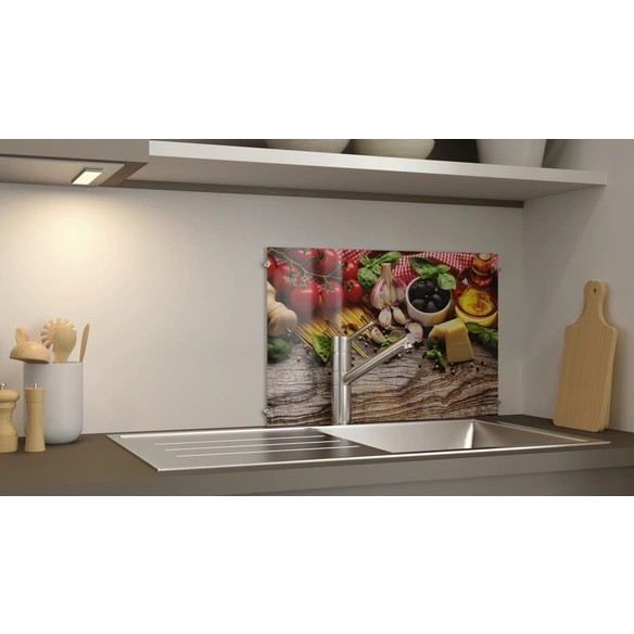 Glasboard »Italian Buffet«, mehrfarbig, Glas