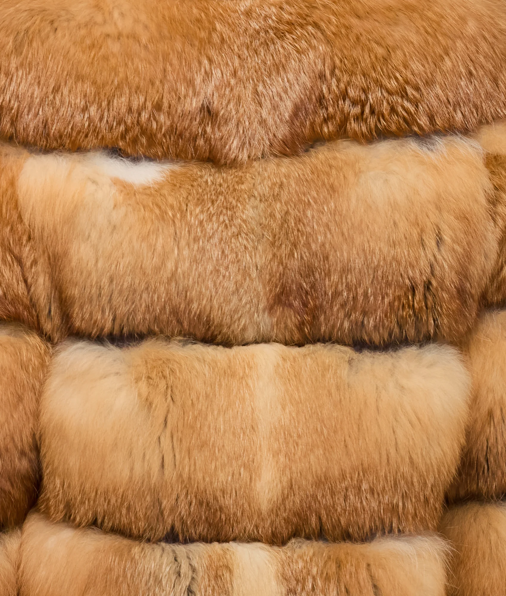 Scarlet Fur Jacket - Caramel