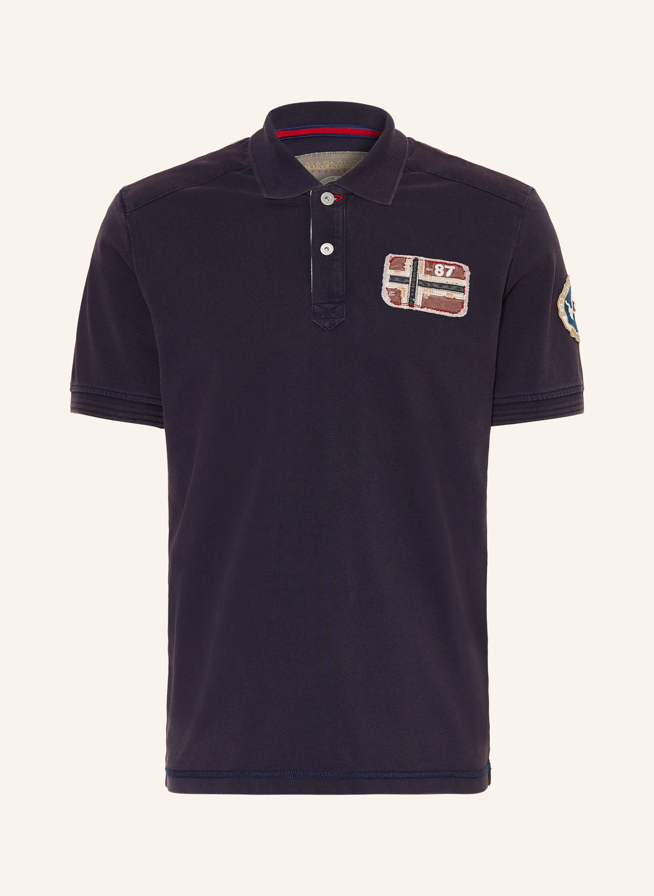 NAPAPIJRI Piqué-Poloshirt E-ARCHIVE