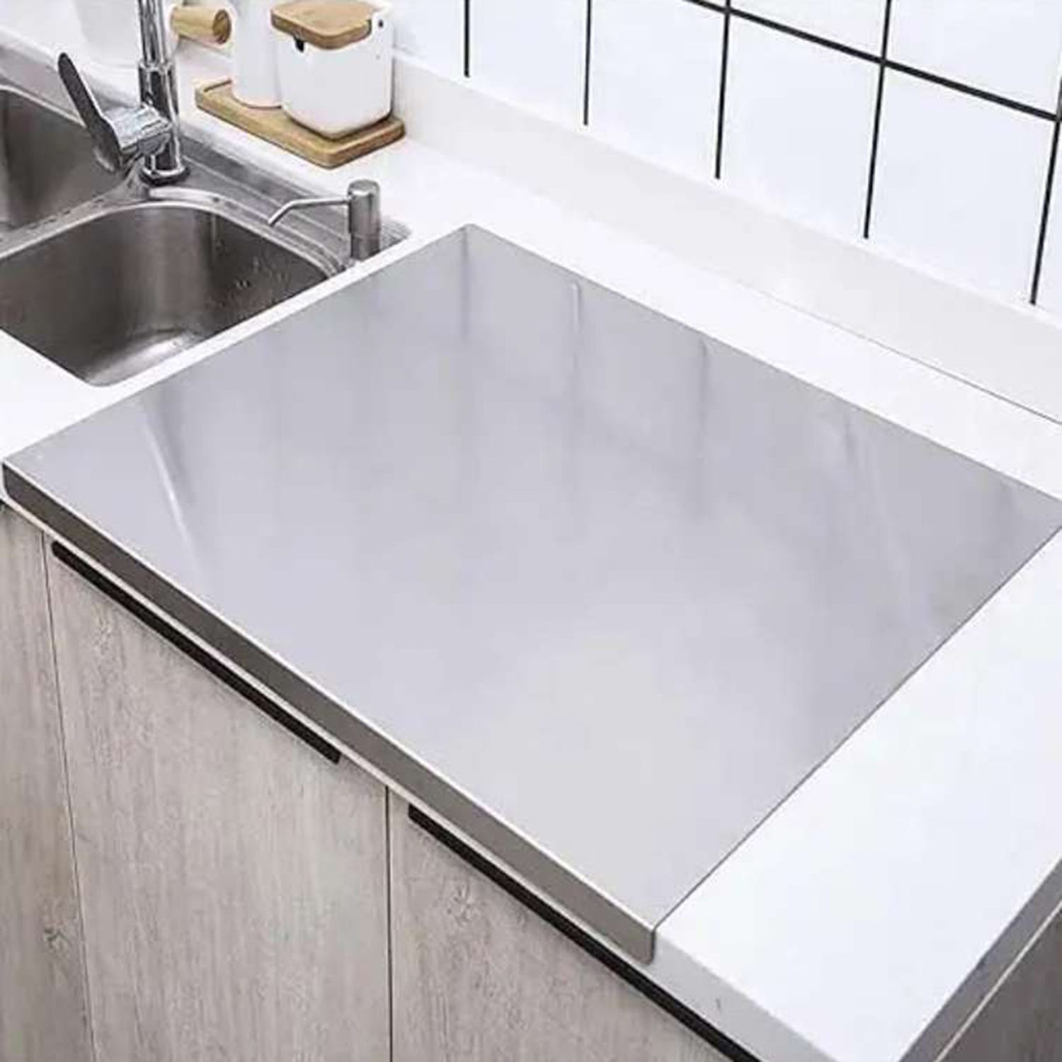 Tagliere in acciaio inox 30x40 cm