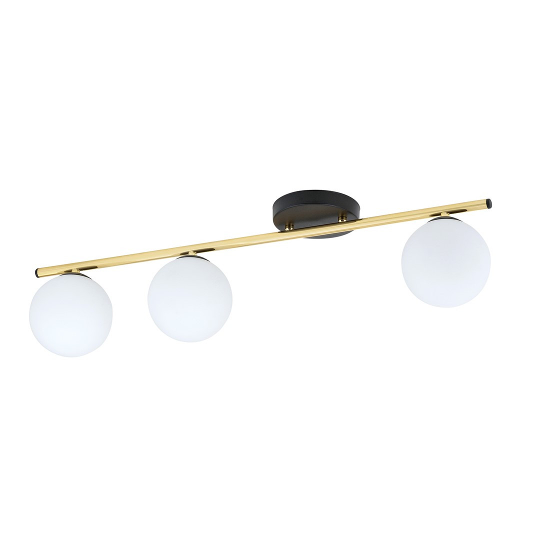 Lampa Sufitowa Monza 3 Bl Opal