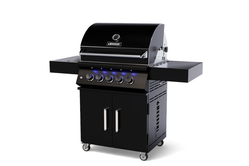Grill ogrodowy gazowy PRO 3-palnikowy PANAREA 144x62/56 Marroni Grills