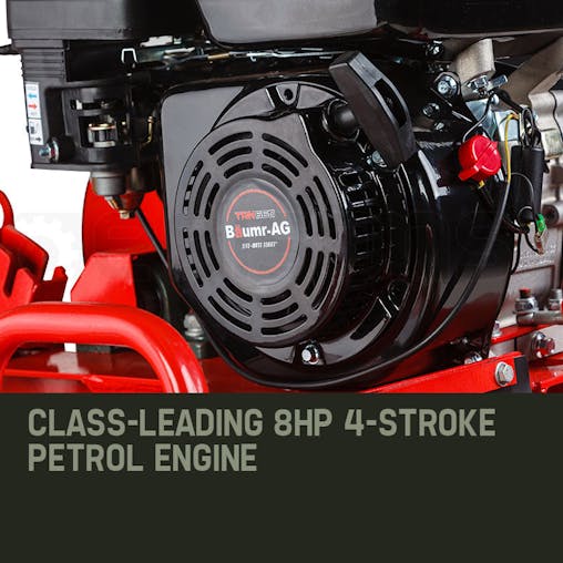 NNEMB Trencher 550mm / 24 Trench Ditch Digger 4-stroke Petrol Chain Driven