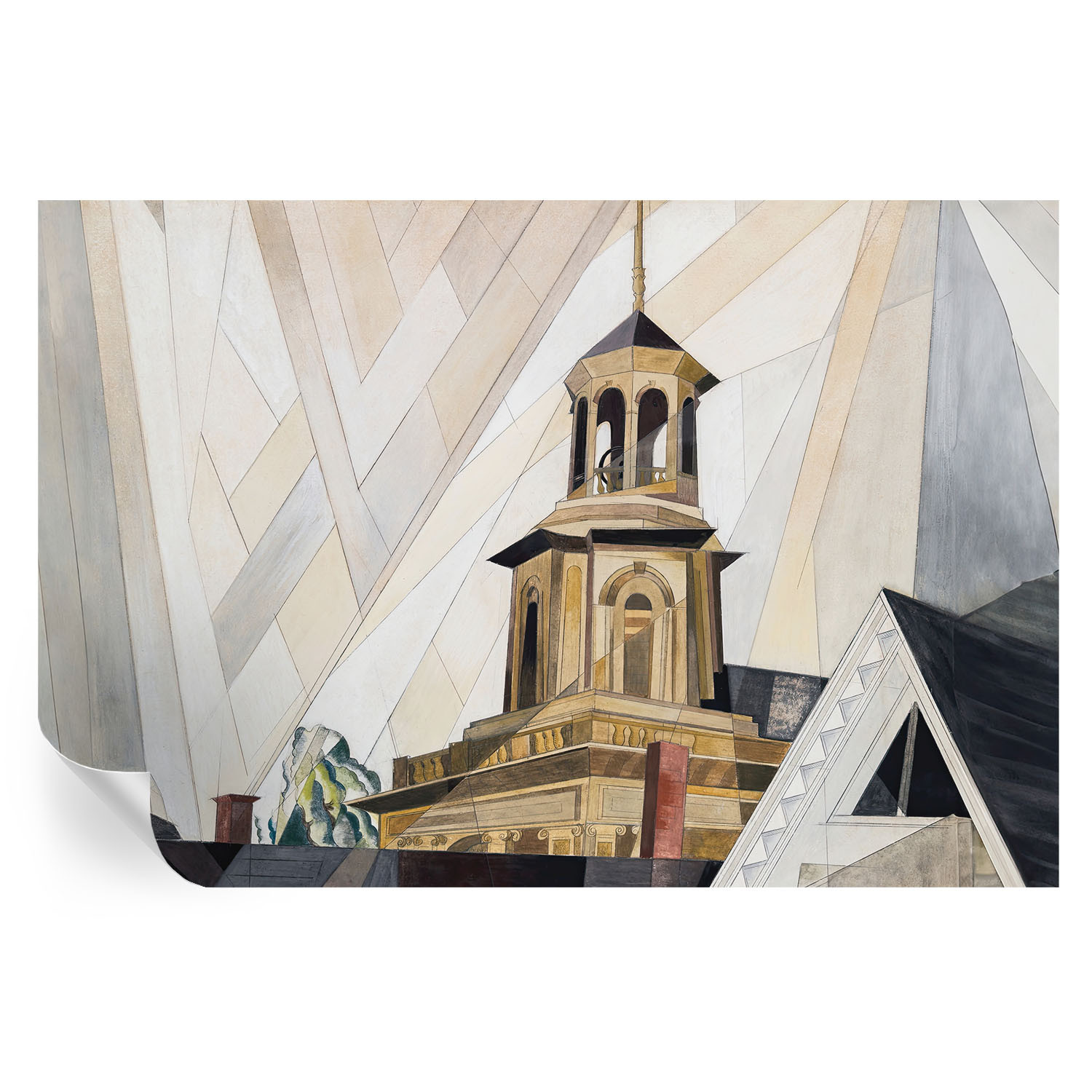 Samoprzylepna tapeta Architektoniczna wieża 104x70 Wallfluent