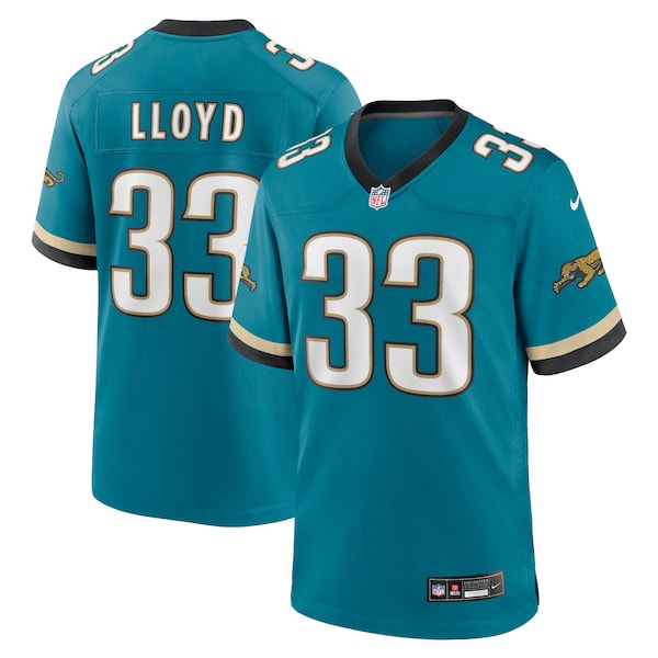 Devin Lloyd Jacksonville Jaguars Nike Prowler Throwback Player Game Jersey - Teal