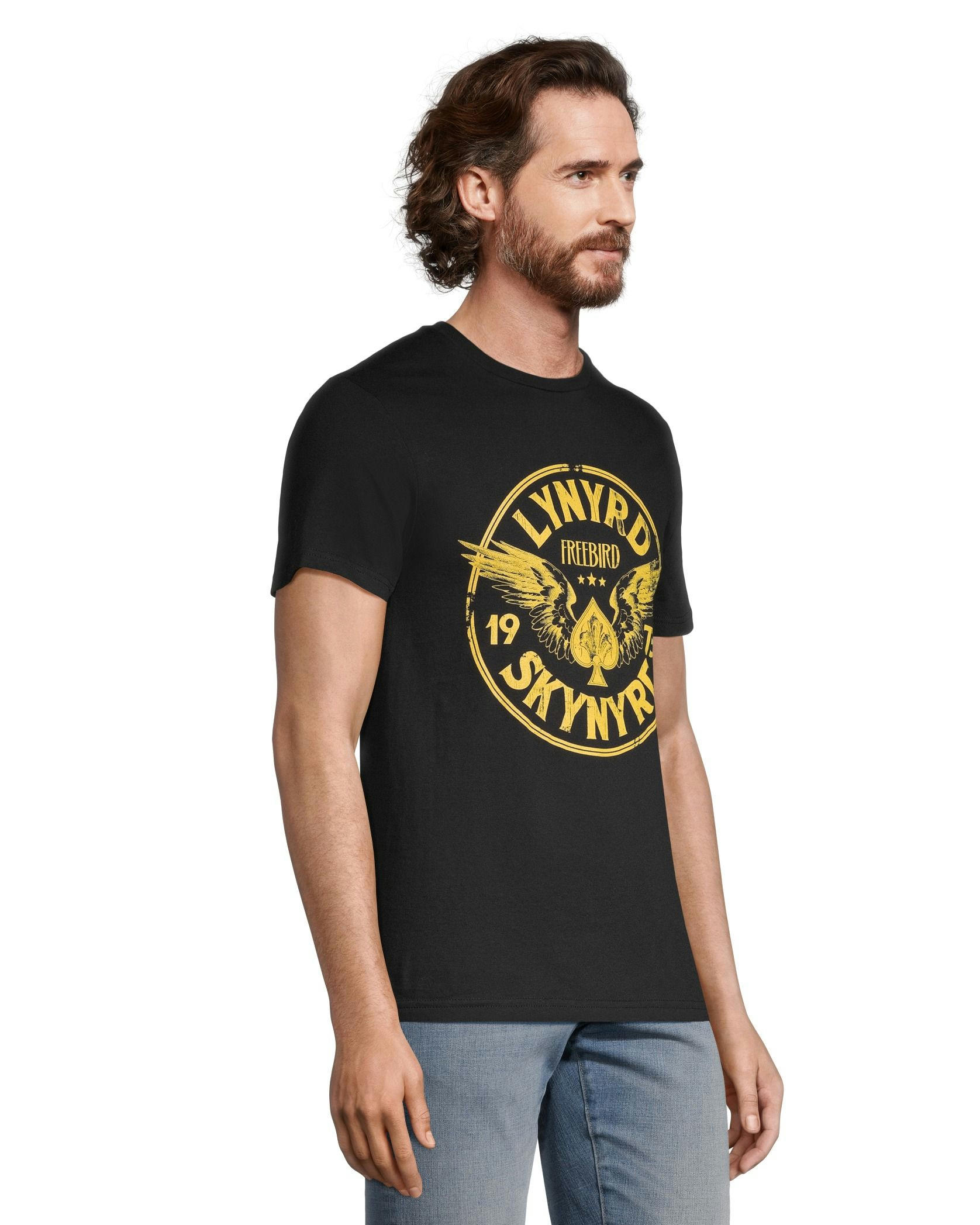 Logo T-Shirts Men's Lynyrd Skynyrd Feebird Graphic Vintage T Shirt