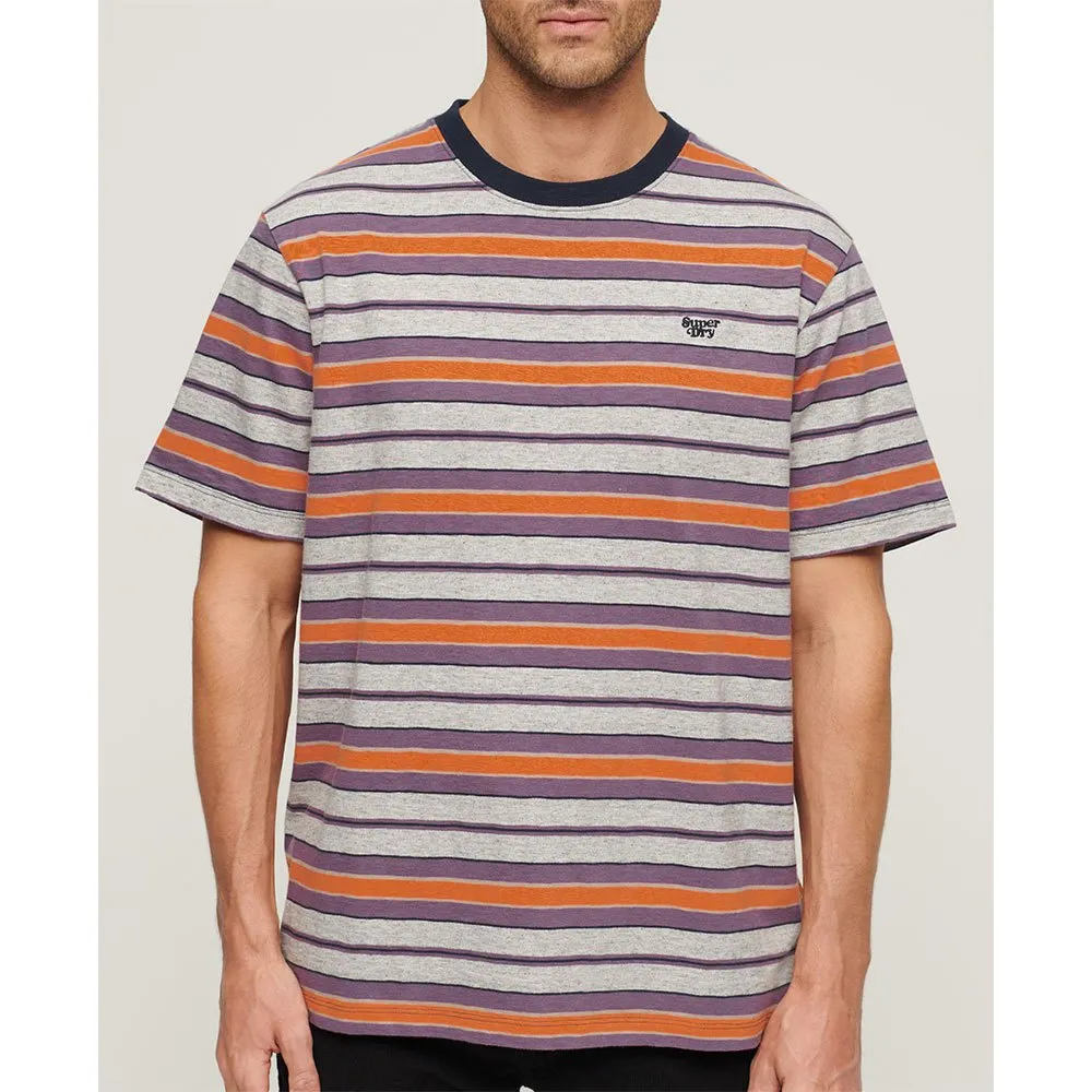 Superdry Relaxed Fit Stripe short sleeve T-shirt