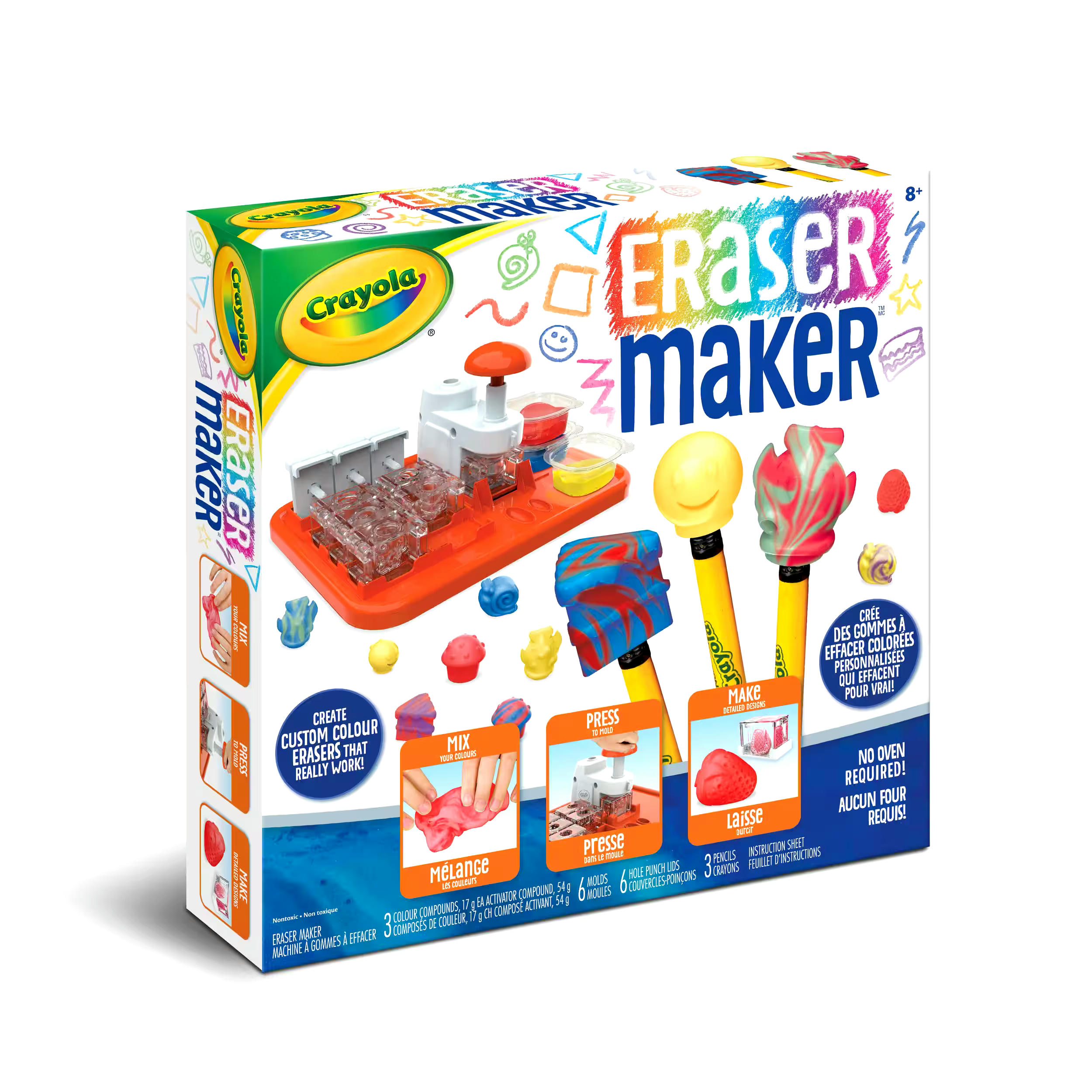 Crayola Makers Eraser Maker, Ages 8+