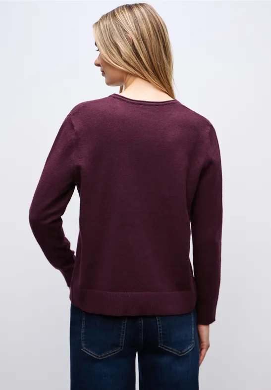 Kuscheliger V-Neck Pullover