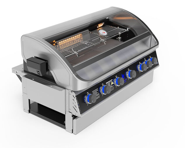 Beefmaster Deluxe T-Series 6 Burner Build-In BBQ