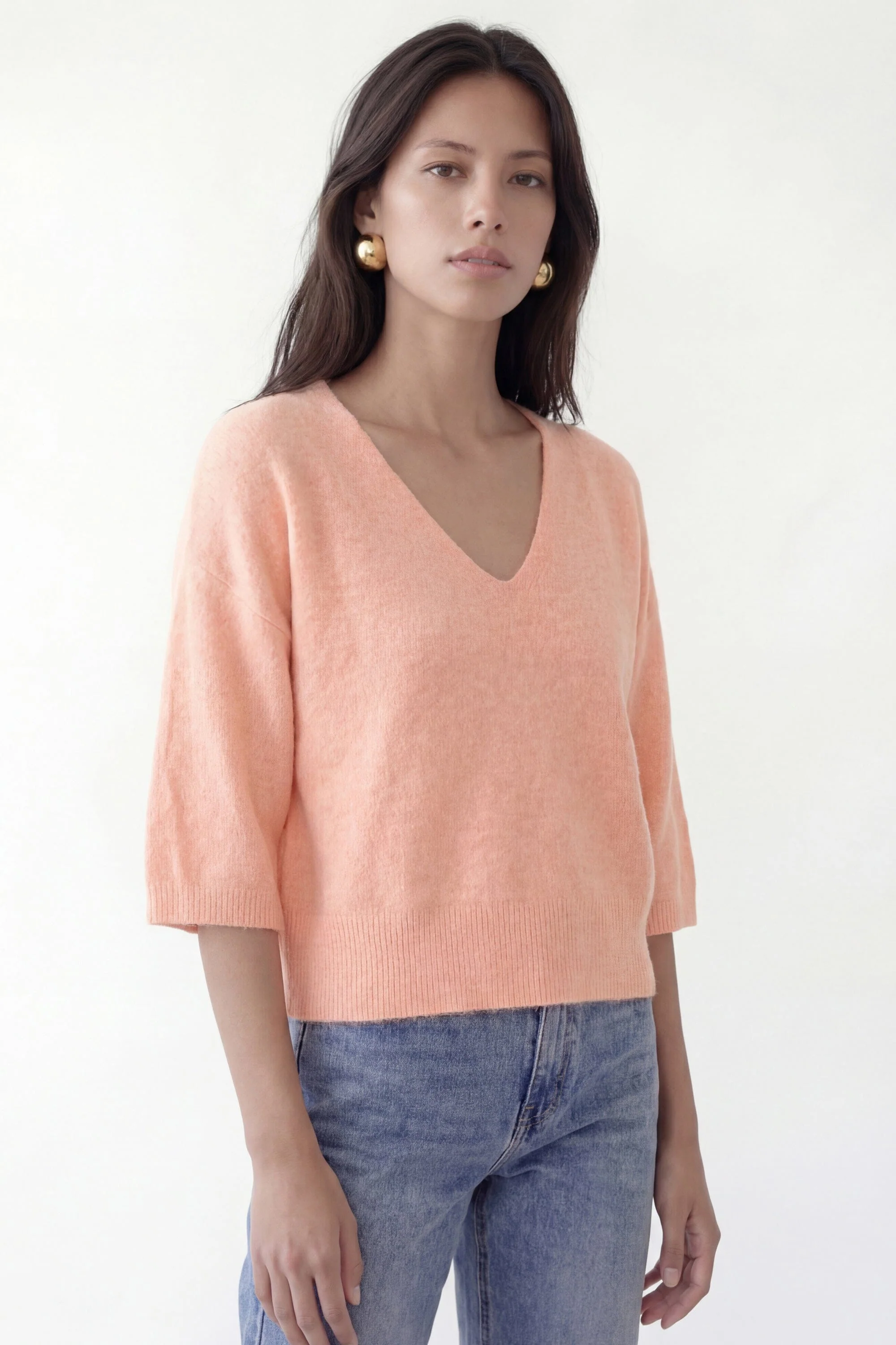 PULL LOOSE - BRUNO - ABRICOT