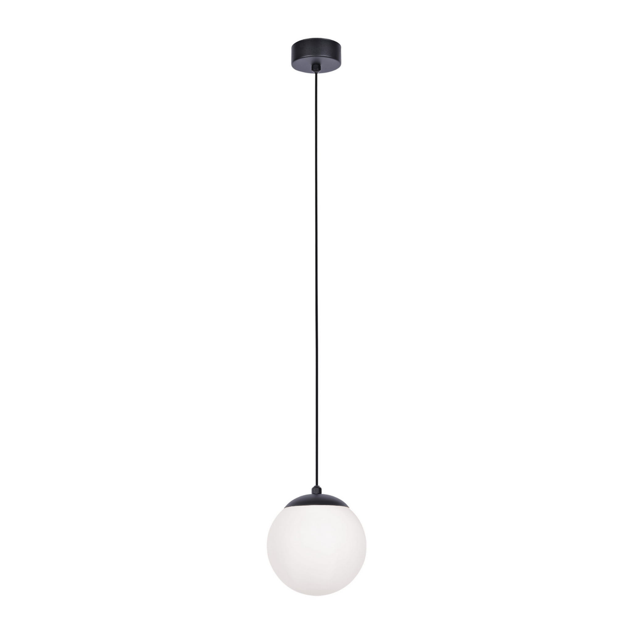 Lampa wisząca czarno-biała Savoy 1xE14x40W wym: 90x14x14 cm Kaja