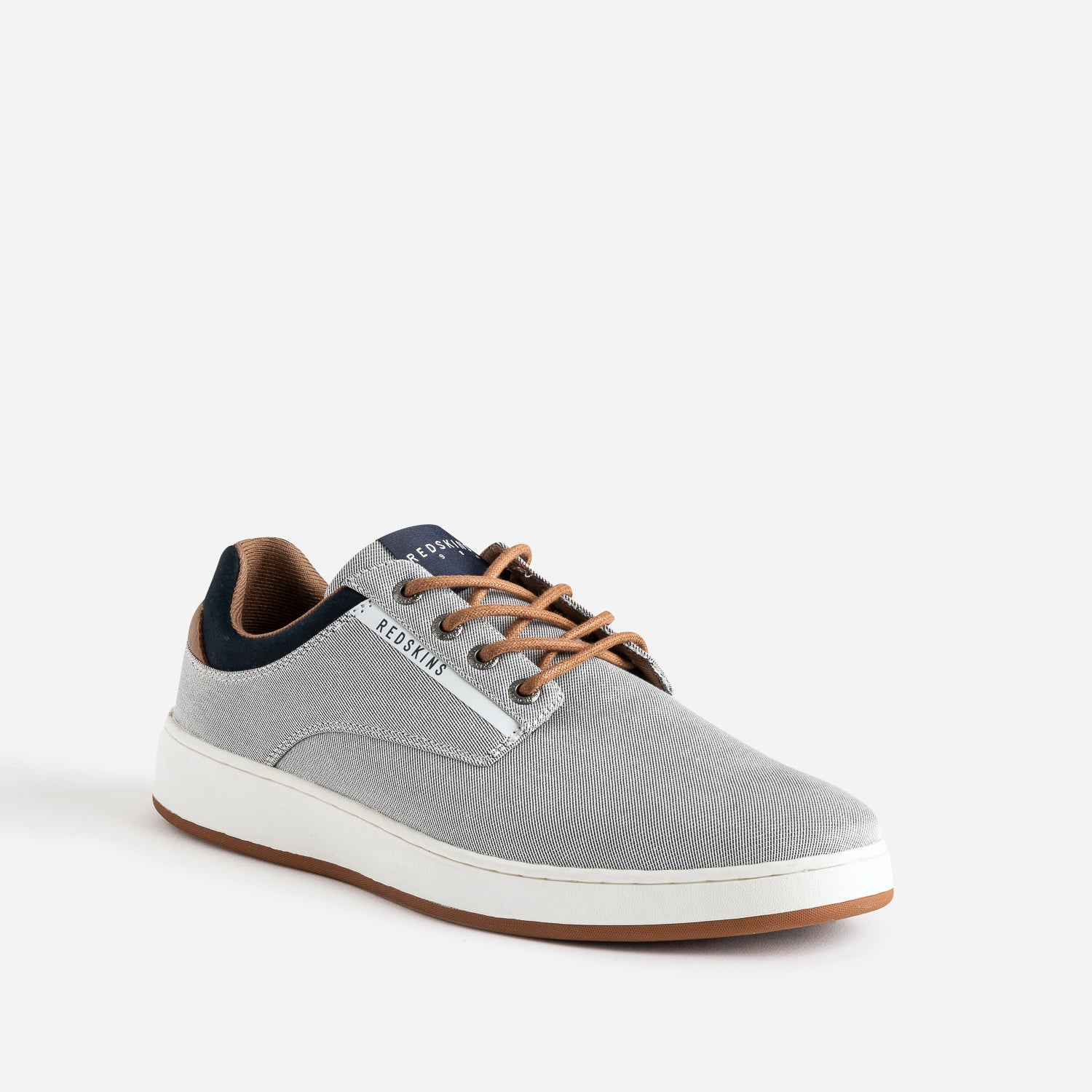 Tennis REDSKINS gris chiné toile