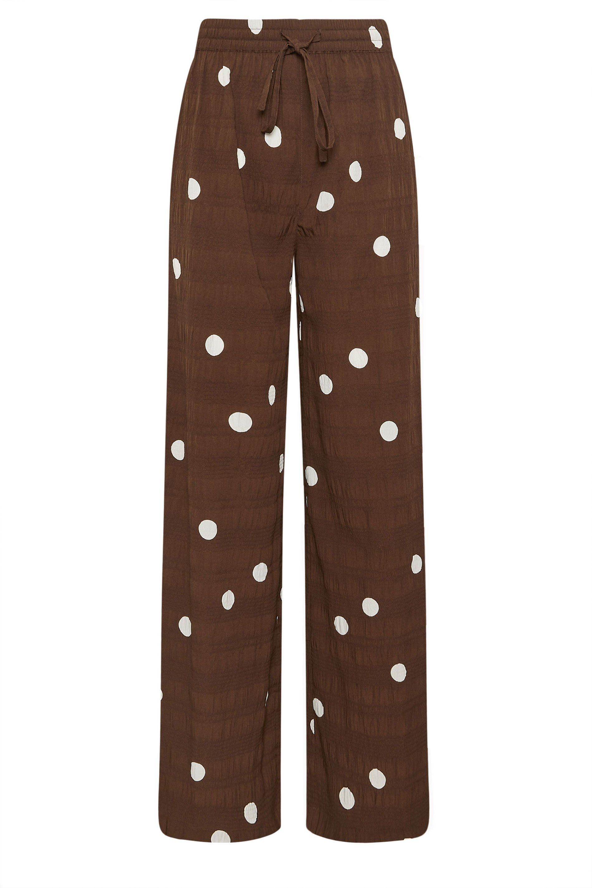Long Tall Sally Tall Spot Wide Leg Trousers