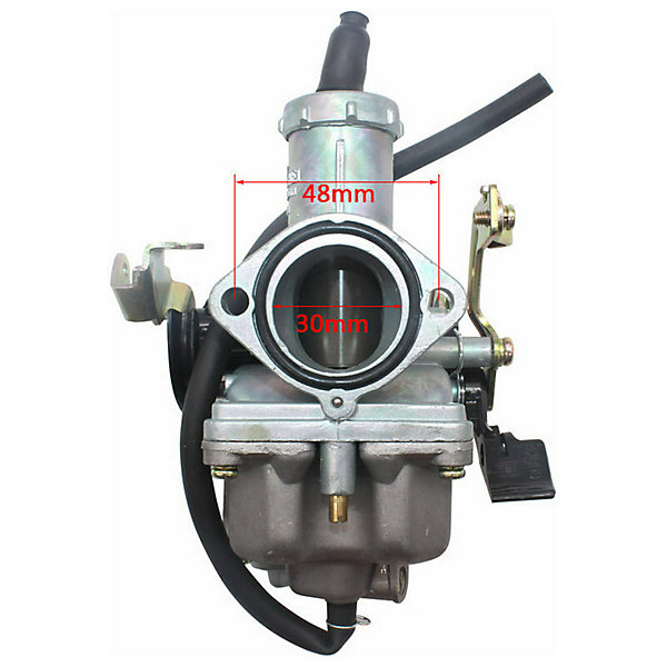Carburateur adapté pour carburateur ATV 125 150 200 250 pz27 pompe d'accélération