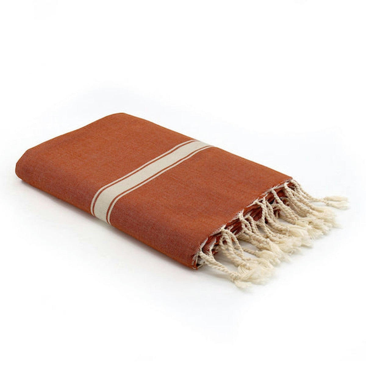 MARSA - Fouta coton  100x200 rouge brique