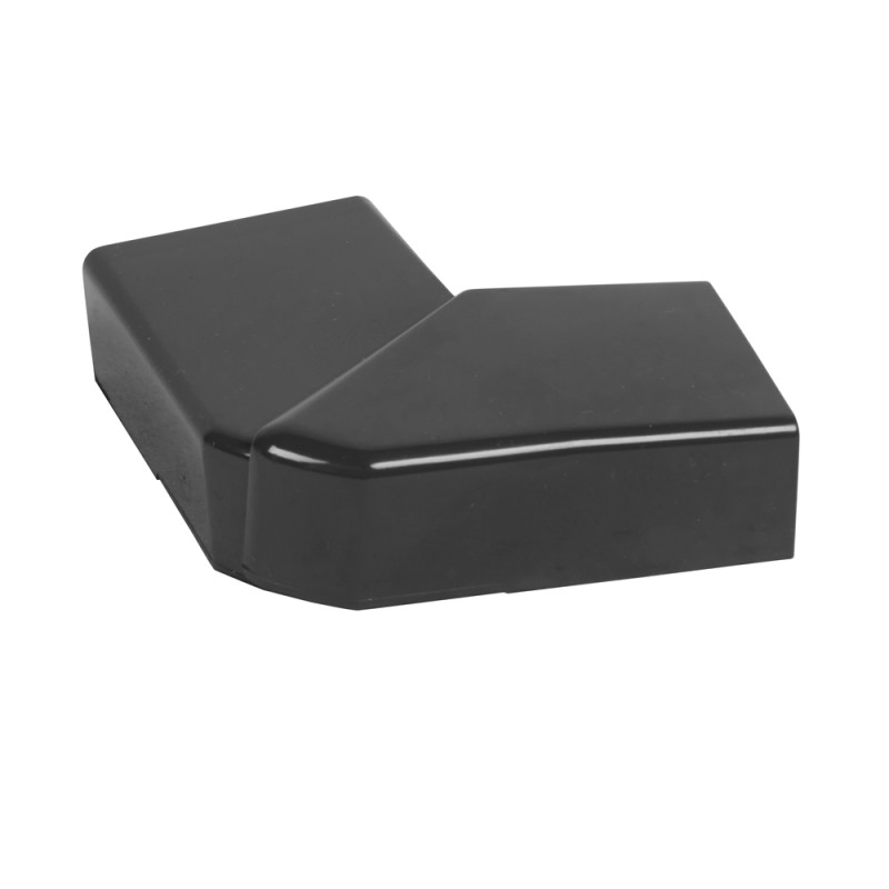 Angle plat DLP en plastique noir 32 x 12,5 mm LEGRAND