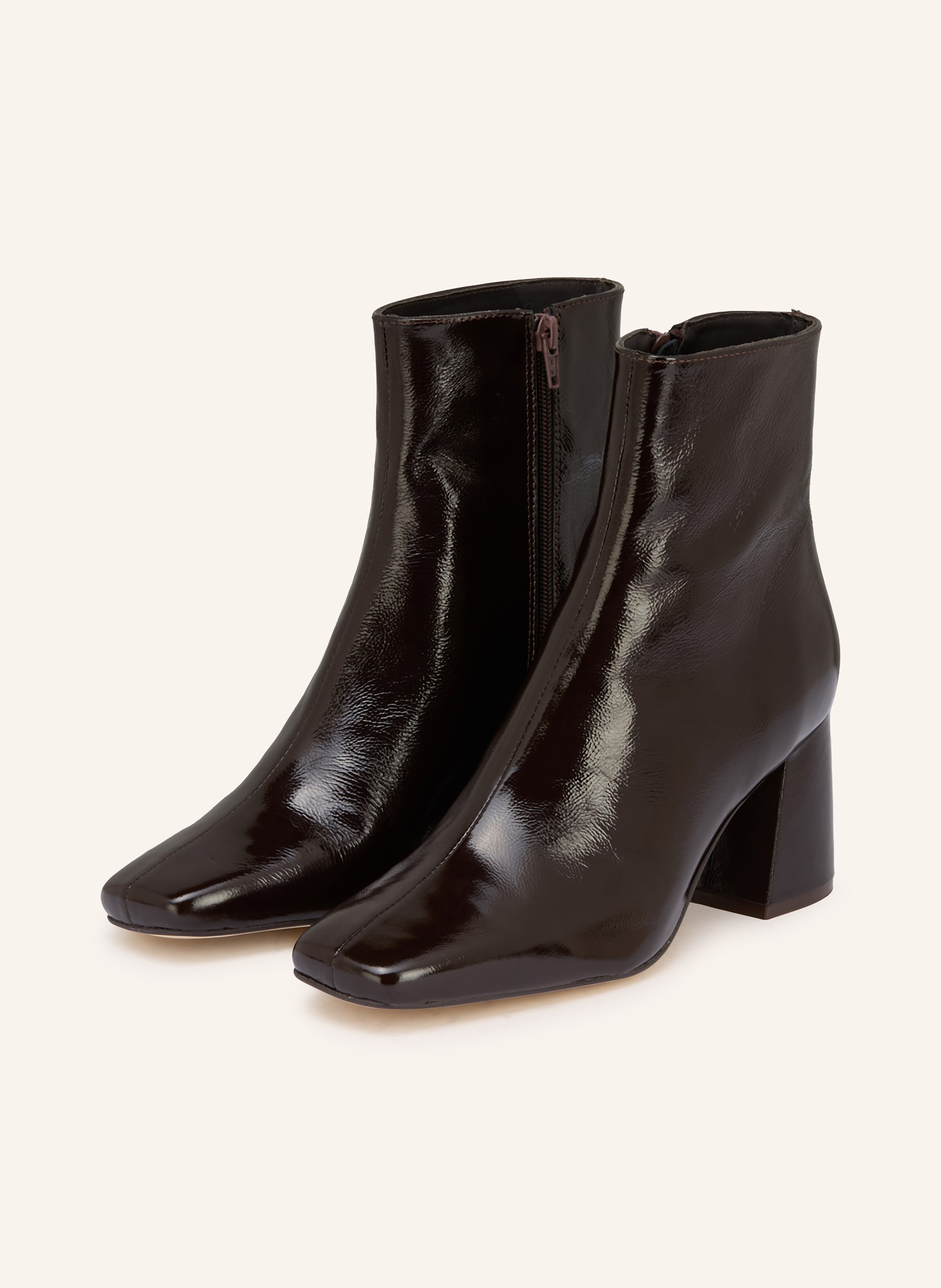 MRS & HUGS Lack-Stiefeletten