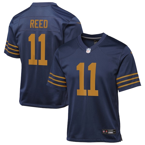 Jayden Reed Green Bay Packers Nike Youth The 1923 Classic Game Jersey - Navy