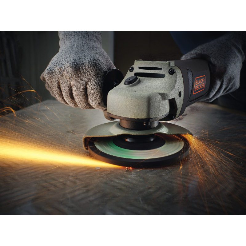 Meuleuse d'angle électrique KG1202-QS 1200 W BLACK DECKER
