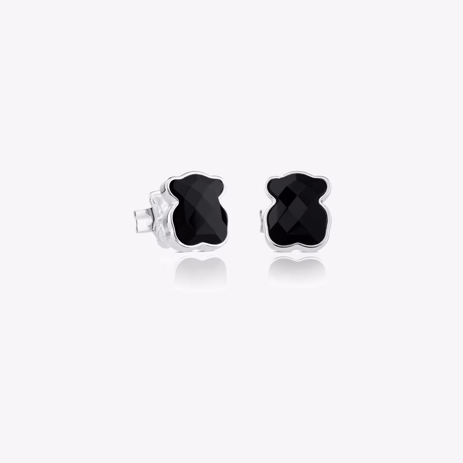 Pendientes de plata y ónix facetado TOUS Color