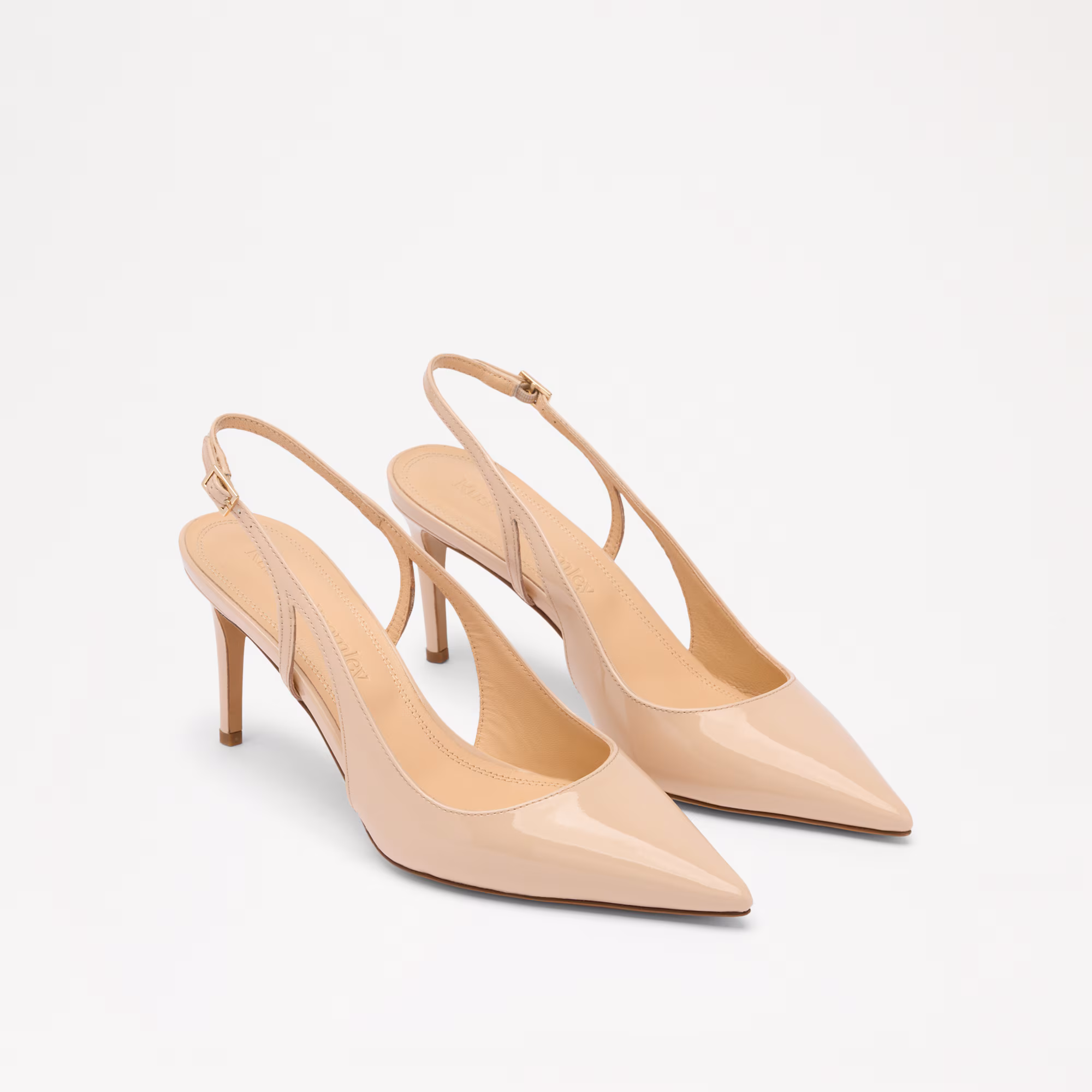 Liney<br>Cutout Slingback Heel