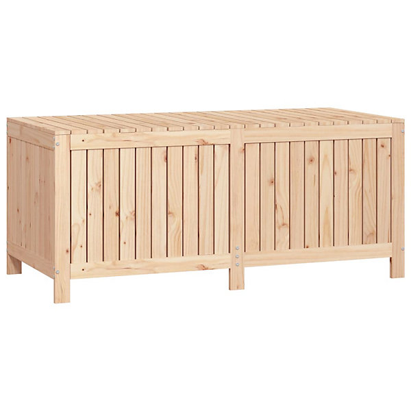 Coffre boîte meuble de jardin rangement bois Helloshop26