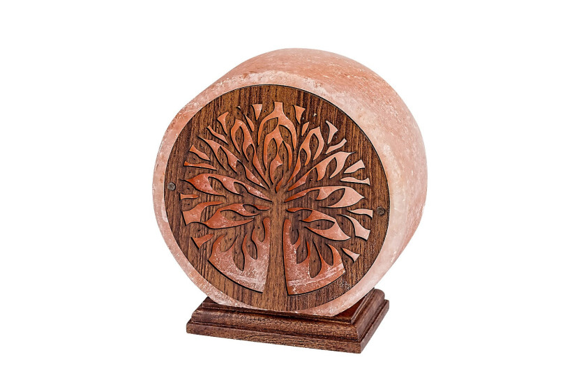 Lampa stołowa solna pomarańczowa Igdrasil 1xE14x15W wys:16cm Rabalux