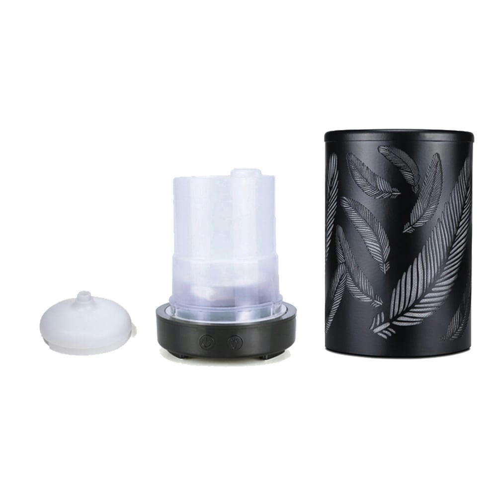 PLUMES - Diffuseur ultrasons lumineux d'huiles essentielles plumes