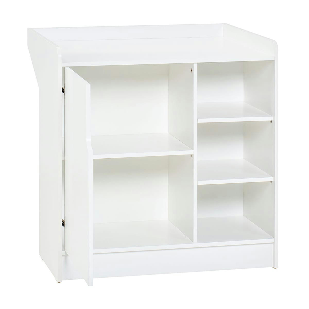 MAXIM - Commode à langer 1 porte blanc