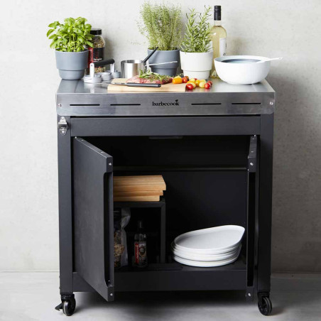 Desserte Buddy pour barbecue - Barbecook