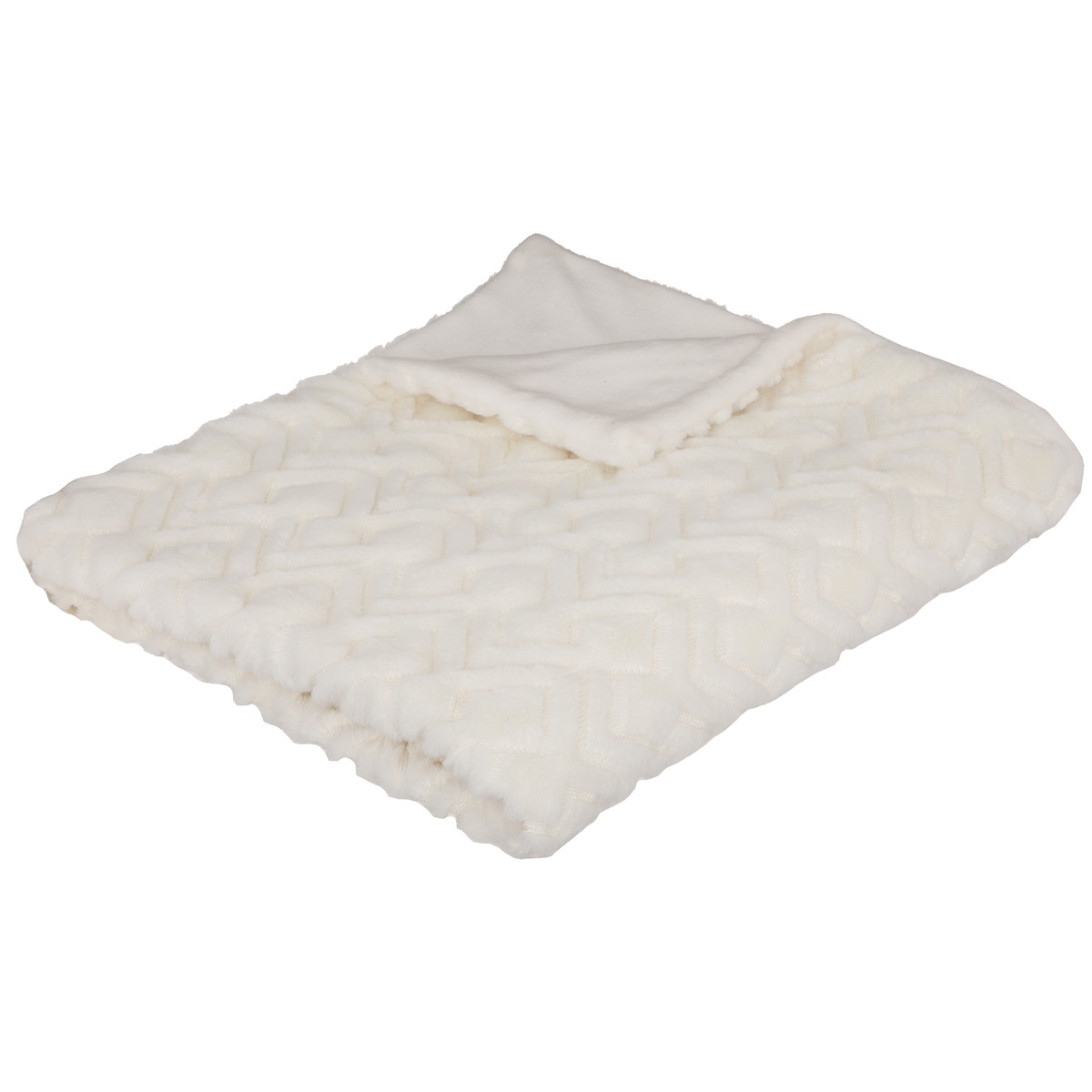 Manta MARA branco 180x230cm