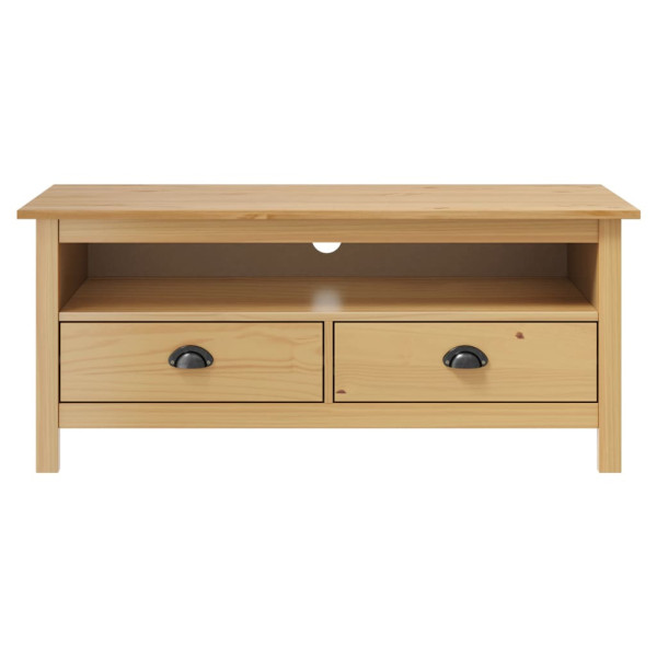 Komoda Rtv Brąz Mat Szuflady Nowoczesny Salon 110x40x47cm